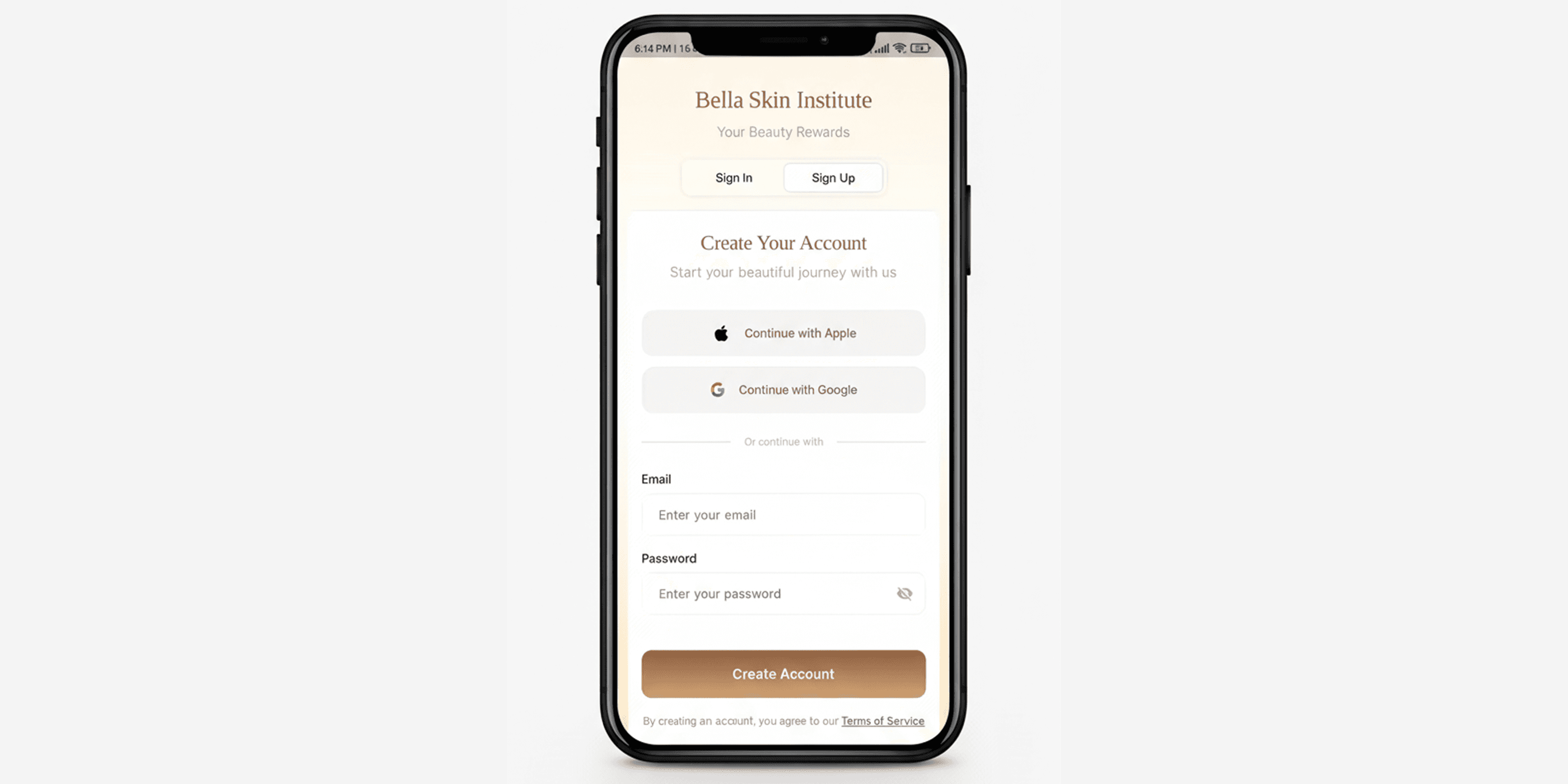 User Account & Profile