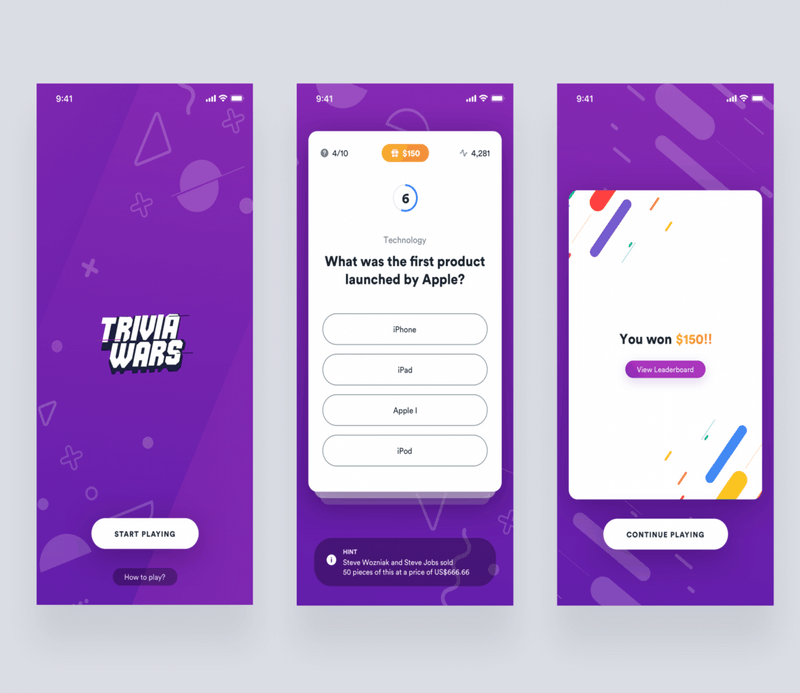 Cost based on mobile app categories